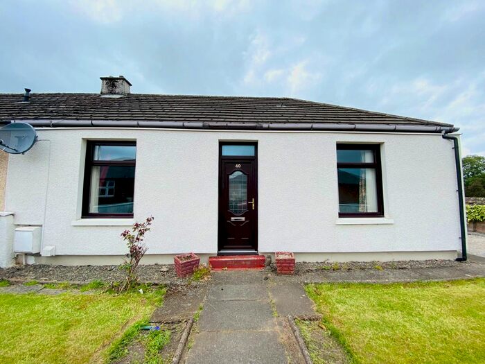 2 Bedroom Semi-Detached Bungalow For Sale In Queens Road, Sanquhar, DG4
