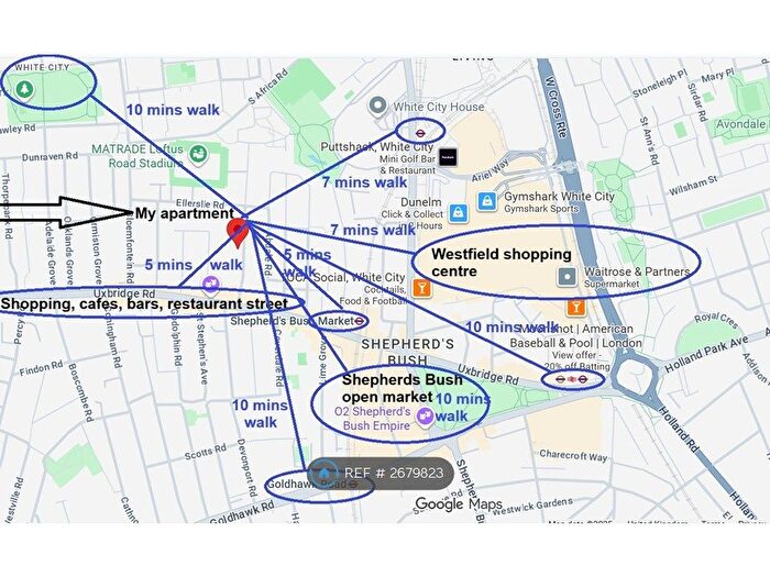 1 Bedroom Flat To Rent In Loftus Road, London, W12