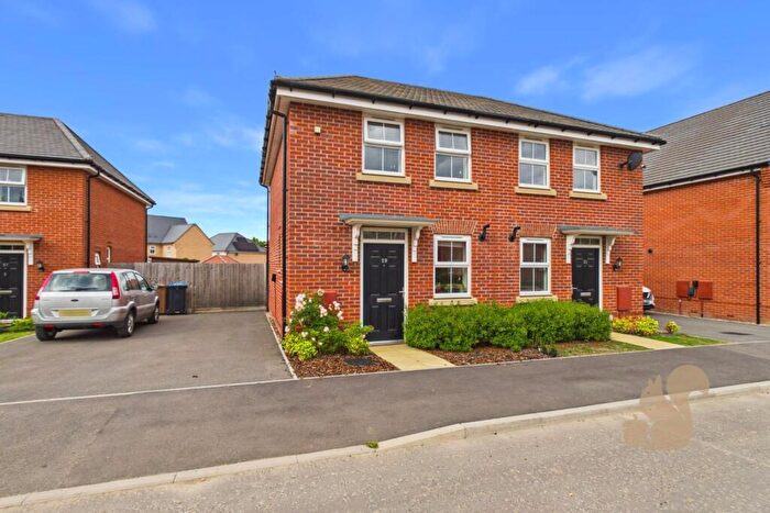2 Bedroom Semi-Detached House For Sale In Melvin Way, Woolpit, IP30
