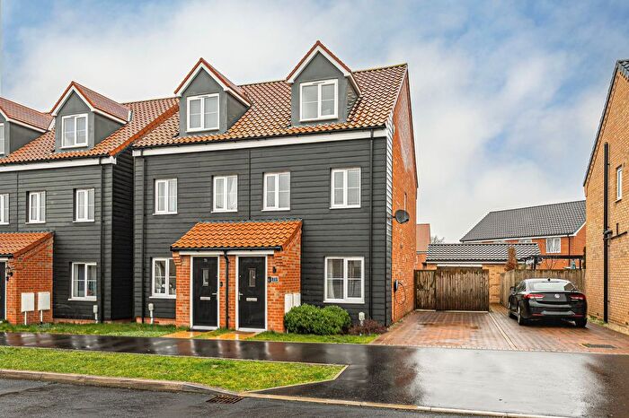 3 Bedroom Semi Detached House For Sale In Briggs Mead, Wymondham, NR18