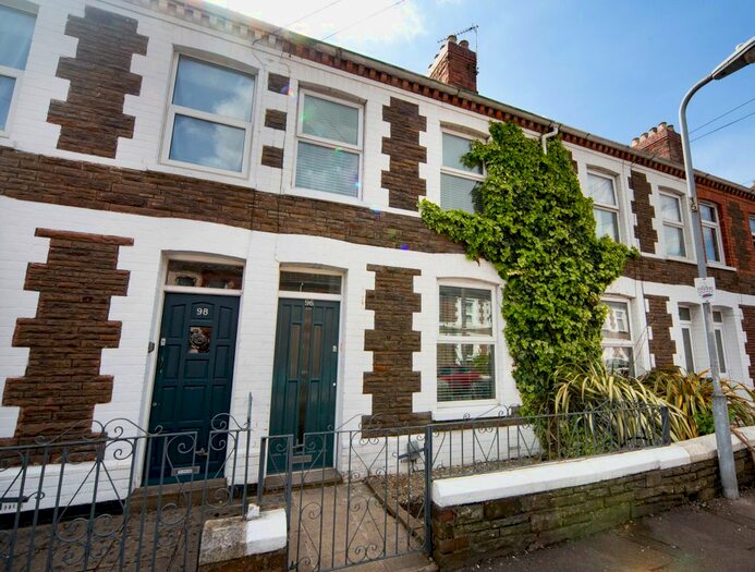 2 Bedroom Terraced House To Rent In Keppoch Street, Roath, Cardiff, CF24