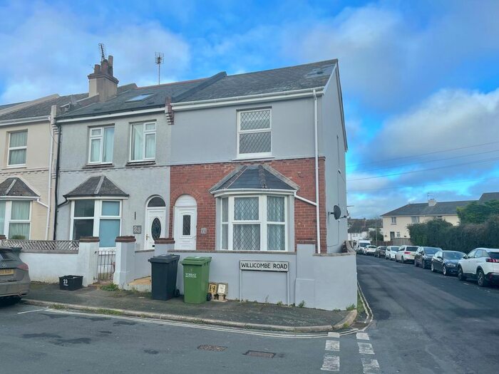 3 Bedroom End Of Terrace House To Rent In Willicombe Road, Paignton TQ3