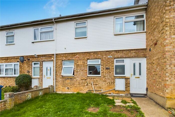 3 Bedroom Terraced House To Rent In Knights Close, Eaton Socon, St. Neots, Cambridgeshire, PE19