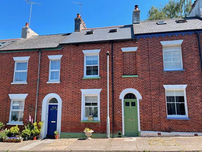 3 Bedroom Terraced House For Sale In Sandford Walk, Newtown, Exeter, EX1