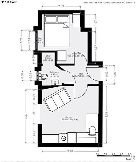 1 Bedroom Flat To Rent In L – Causewayside, Edinburgh, EH9
