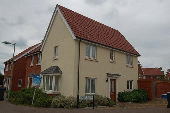 3 Bedroom End Of Terrace House To Rent In Juniper Road, Red Lodge, Bury St. Edmunds, Suffolk, IP28