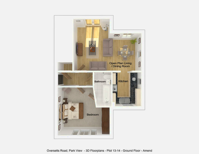 1 Bedroom Apartment To Rent In Boddell, Newhall, DE11