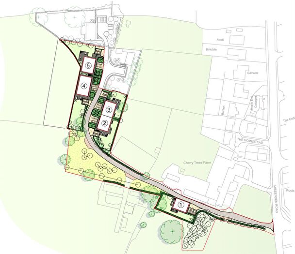 Plot For Sale In Barns, Great Kingshill, Bucks, HP15