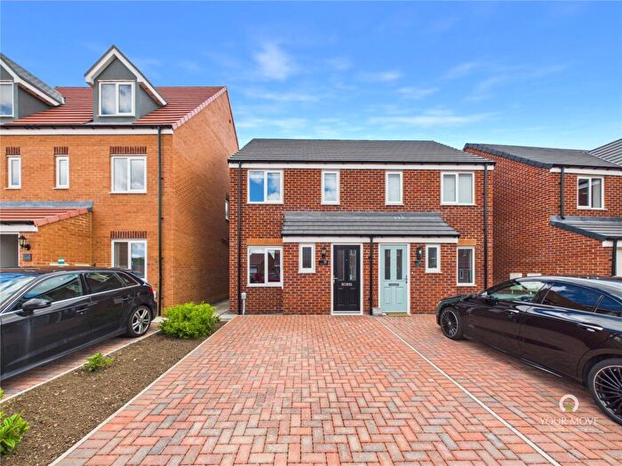 2 Bedroom Semi-Detached House For Sale In Peat Edge Court, Bowburn, Durham, DH6
