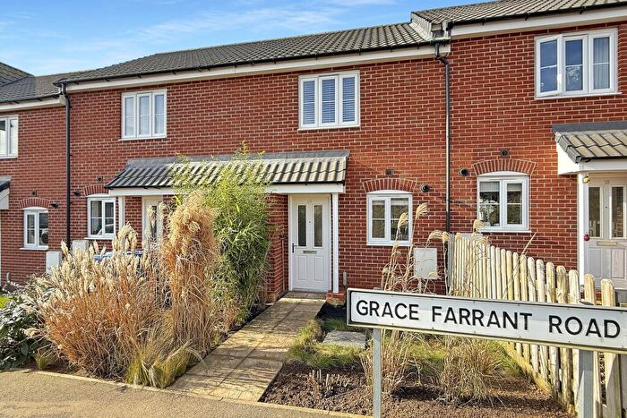 2 Bedroom Terraced House For Sale In Grace Farrant Road, Great Cornard, Sudbury, CO10