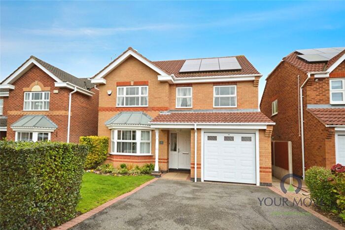 4 Bedroom Detached House For Sale In Sandringham Road, Coalville, Leicestershire, LE67