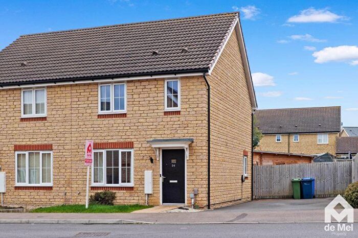 2 Bedroom Semi Detached House For Sale In Mirabelle Road, Bishops Cleeve, GL52