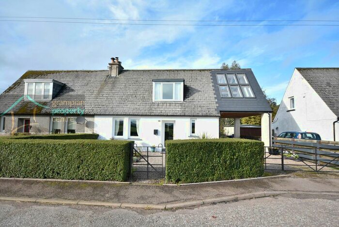 3 Bedroom Semi-Detached House For Sale In County Houses, Miltonduff, Elgin, IV30