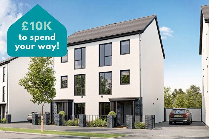 3 Bedroom Terraced House For Sale In "The Peregrine" At Countryside Homes @ Sherford, Plymouth, PL9