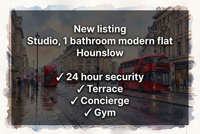 Studio To Rent In Victoria Road, Feltham, TW13