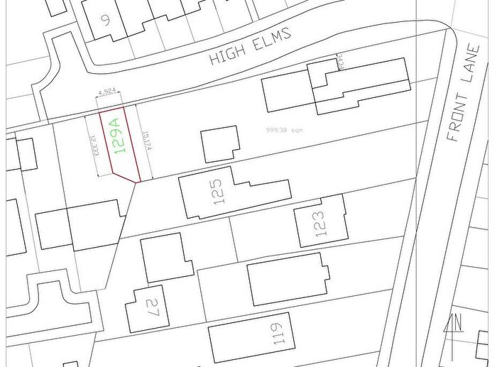 Land For Sale In A Front Lane, Upminster, Essex, RM14