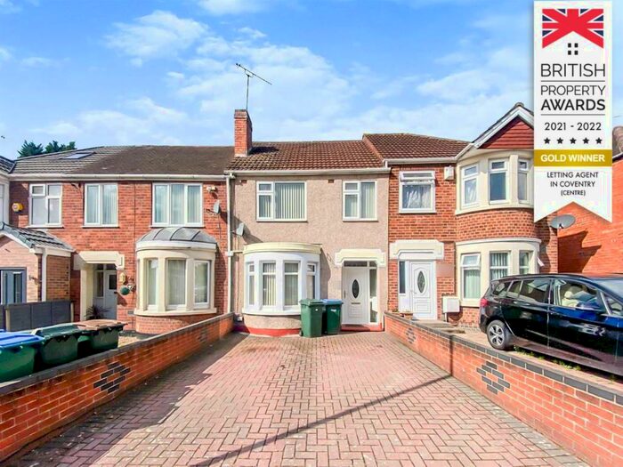 3 Bedroom Terraced House To Rent In Cheveral Avenue, Radford, Coventry, CV6