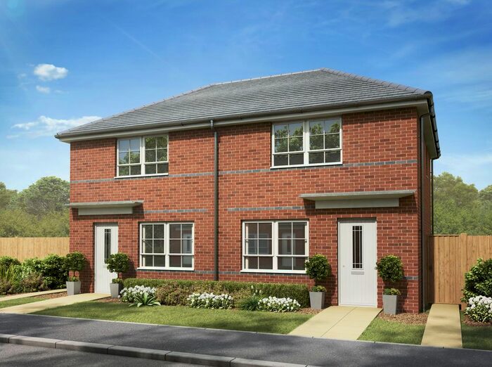 2 Bedroom End Of Terrace House For Sale In "Roseberry" At Hay End Lane, Fradley, Lichfield, WS13