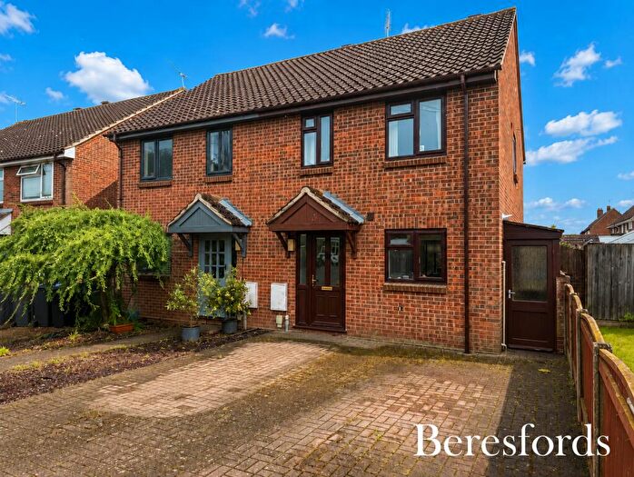 2 Bedroom Semi-Detached House For Sale In Docwra Place, Docwra Road, CO5