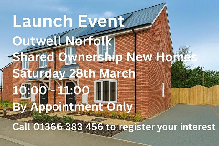 2 Bedroom Semi Detached House For Sale In William Lynne Road, Outwell, Wisbech, Norfolk, PE14