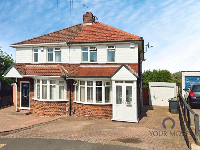 2 Bedroom Semi-Detached House For Sale In Birch Crescent, Tividale, Oldbury, West Midlands, B69