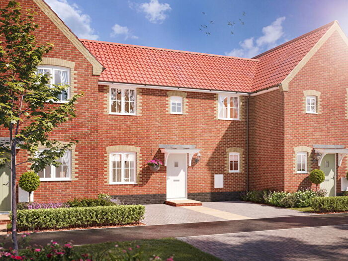 2 Bedroom Terraced House For Sale In Plot - The Shelduck, Oak Grove, Eyke, Nr Woodbridge, Suffolk, IP12