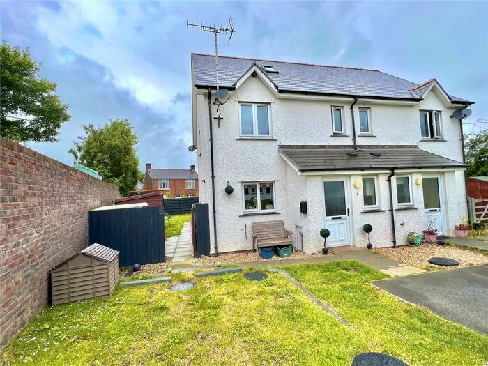 3 Bedroom Semi-Detached House For Sale In Melin Y Coed, Cilgerran, Cardigan, Pembrokeshire, SA43