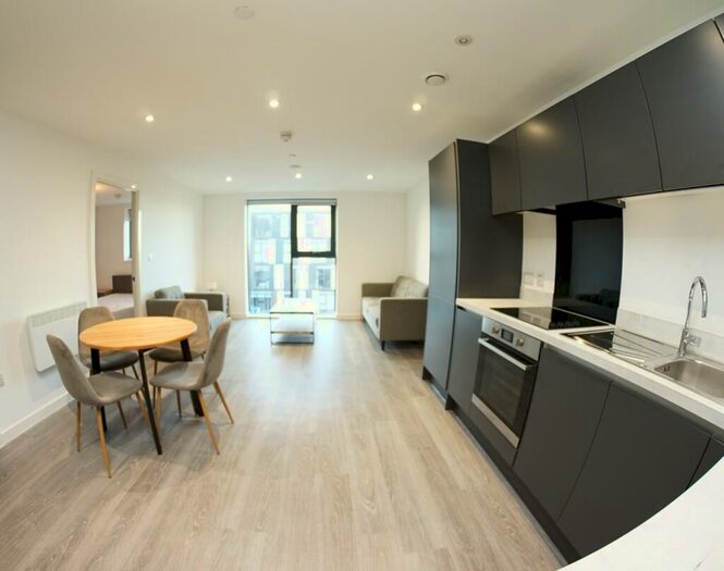 1 Bedroom Flat To Rent In Downtown, Woden Street, Salford, Lancashire, M5
