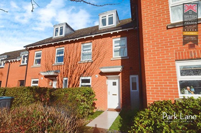 3 Bedroom Town House For Sale In Cavell Court, Bishop's Stortford, Hertfordshire, CM23