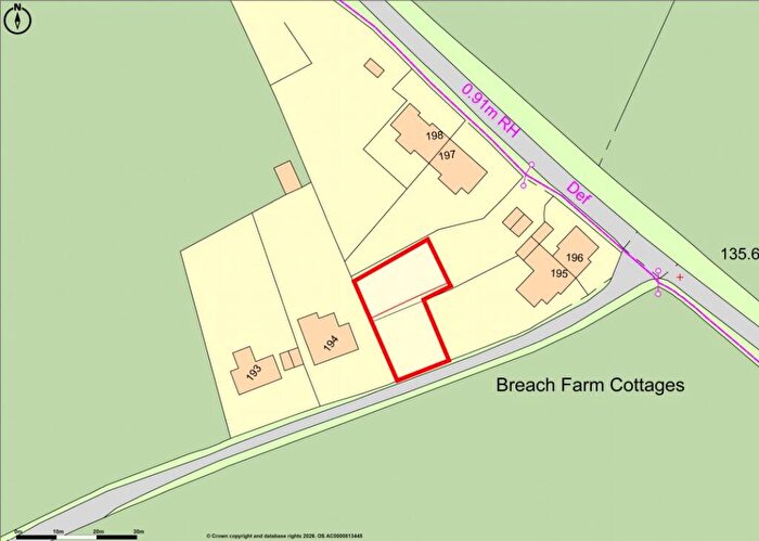 Land For Sale In Land To The Rear Of, & Breach Farm Cottages, Dummer, Basingstoke, Hampshire, RG25