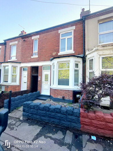 2 Bedroom Terraced House To Rent In Hearsall Lane, Earlsdon, Coventry, CV5