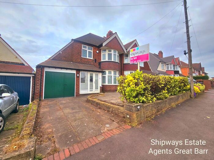 3 Bedroom House To Rent In Walsall Road, Birmingham, B42