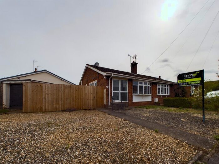 2 Bedroom Semi-Detached Bungalow To Rent In Mill Rise, Skidby, HU16