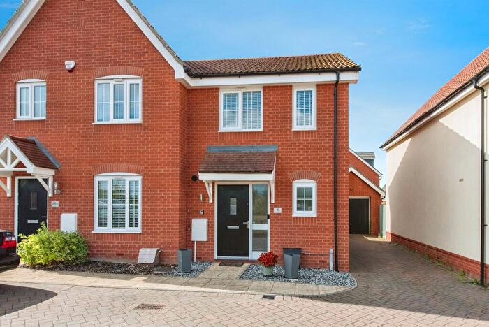 2 Bedroom Semi-Detached House For Sale In Preston Close, Bury St. Edmunds, IP32