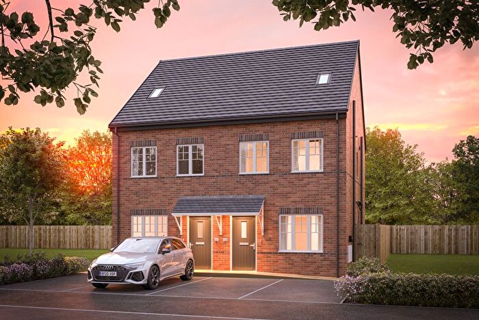 3 Bedroom Semi-Detached House For Sale In "The Baildon" At Falconwood Gardens, Clifton, Nottingham, NG11