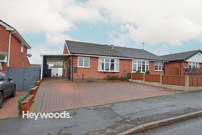 2 Bedroom Semi Detached Bungalow For Sale In Brutus Road, Chesterton, Newcastle-Under-Lyme, Staffordshire, ST5