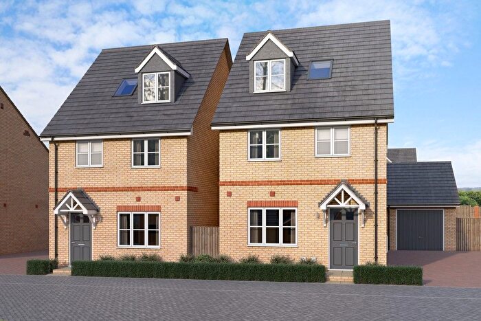 3 Bedroom Semi-Detached House For Sale In "Fern" At Arlesey Road, Stotfold, Hitchin, SG5