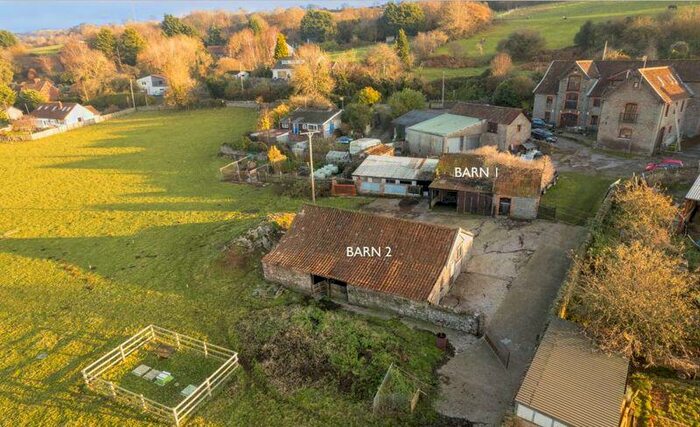 Barn For Sale In Two Barns With Planning At Caswell Lane, Clapton-in-Gordano, Bristol, BS20