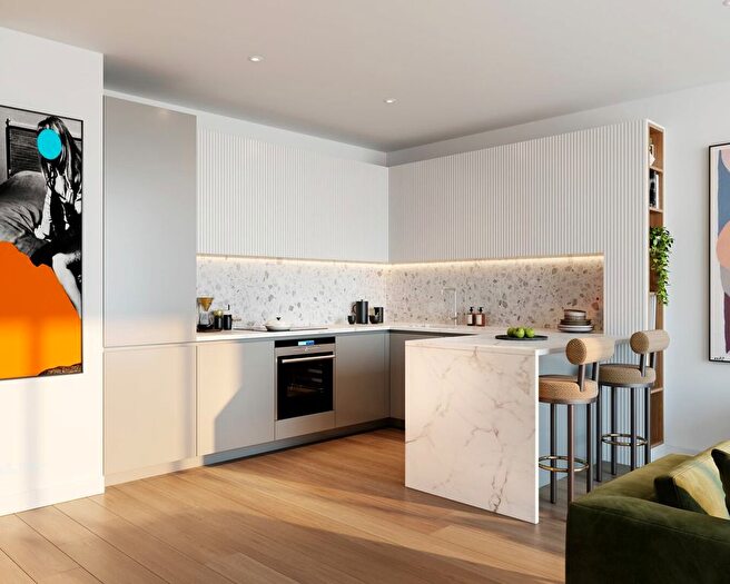 1 Bedroom Flat For Sale In Herland Gardens, Hurlingham Waterfront, SW6