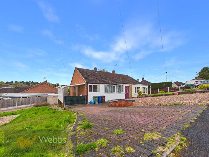 2 Bedroom Semi-Detached Bungalow To Rent In Keats Avenue, Cannock, WS11