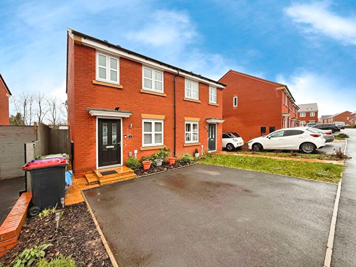 2 Bedroom Semi Detached House For Sale In John Rushton Avenue, Priorslee, Telford, TF2
