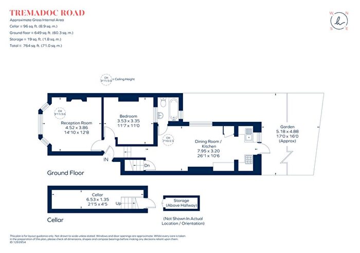 1 Bedroom Flat For Sale In Tremadoc Road, London, SW4