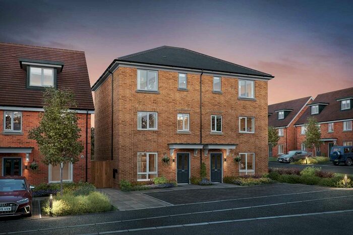 3 Bedroom Semi-detached House For Sale In "The Eastbury - Plot " At Heatherwood Royal, Kings Ride, Ascot, SL5