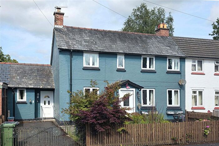 2 Bedroom Semi Detached House For Sale In Gwaryffordd, Newbridge On Wye, Llandrindod Wells, LD1