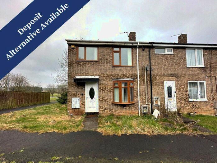 3 Bedroom End Of Terrace House To Rent In Dodds Close, Wheatley Hill, County Durham, DH6