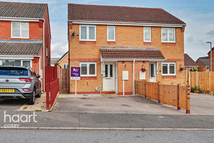 2 Bedroom Semi-Detached House For Sale In Wentin Close, Corby, NN18