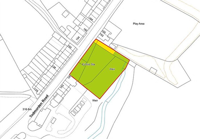 Land For Sale In Todmorden Road, Greave. Clough, Bacup, OL13