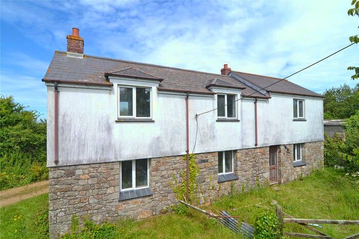 3 Bedroom Land For Sale In Chywoon Lane, Rosudgeon, Penzance, TR20