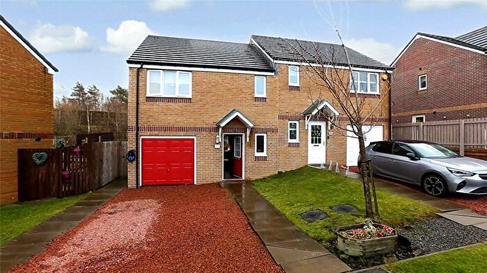3 Bedroom Semi Detached House For Sale In Ormonde Wynd, Larkhall, South Lanarkshire, ML9