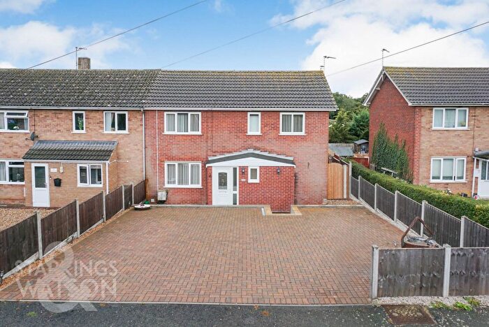 3 Bedroom End Of Terrace House For Sale In St. Marys Terrace, Flixton Road, Bungay, NR35